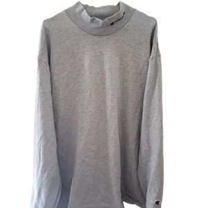 Champion Men's Gray Long Sleeve Shirt